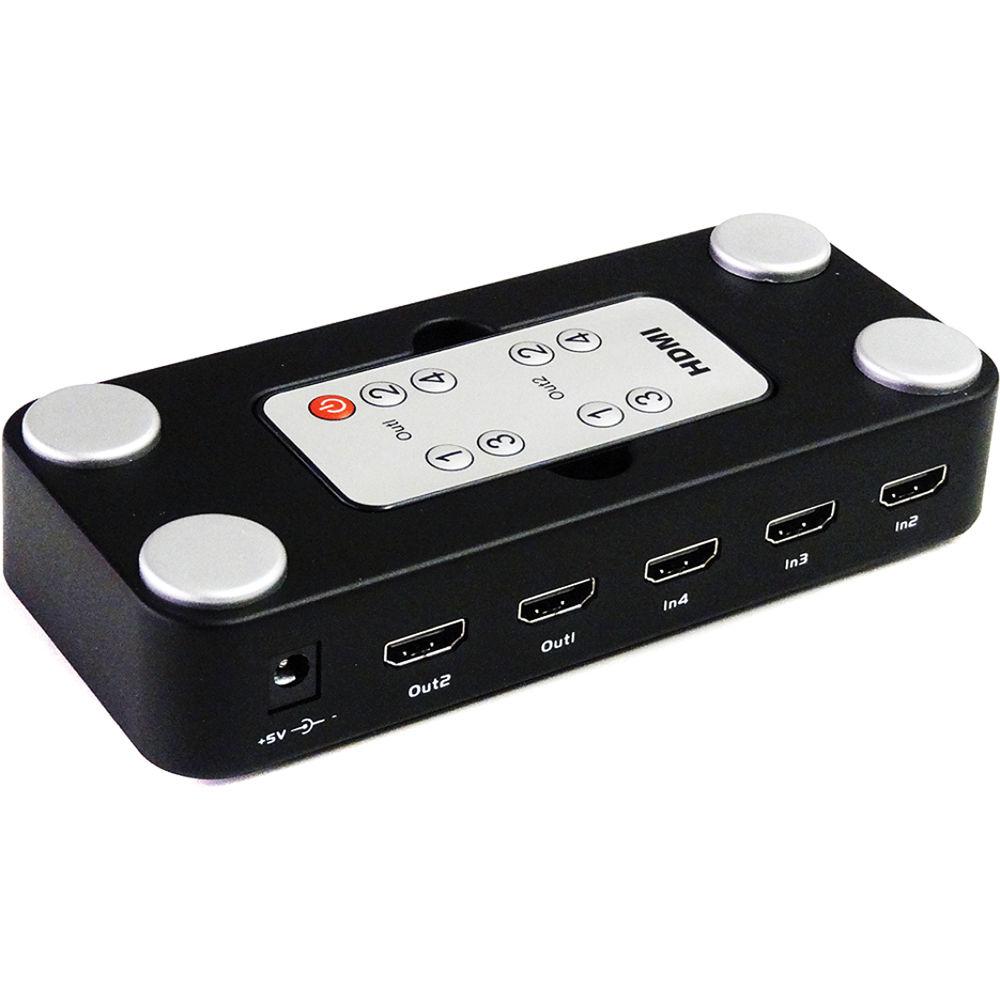 Tera Grand 4 x 2 HDMI Matrix Switcher