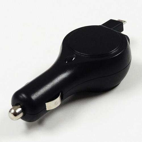 Tera Grand USB Car Charger with Micro USB Retractable Cable