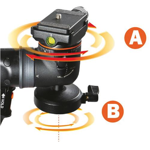 Vanguard Abeo Pro 283CGH Carbon Fiber Tripod with GH-300T Grip Head