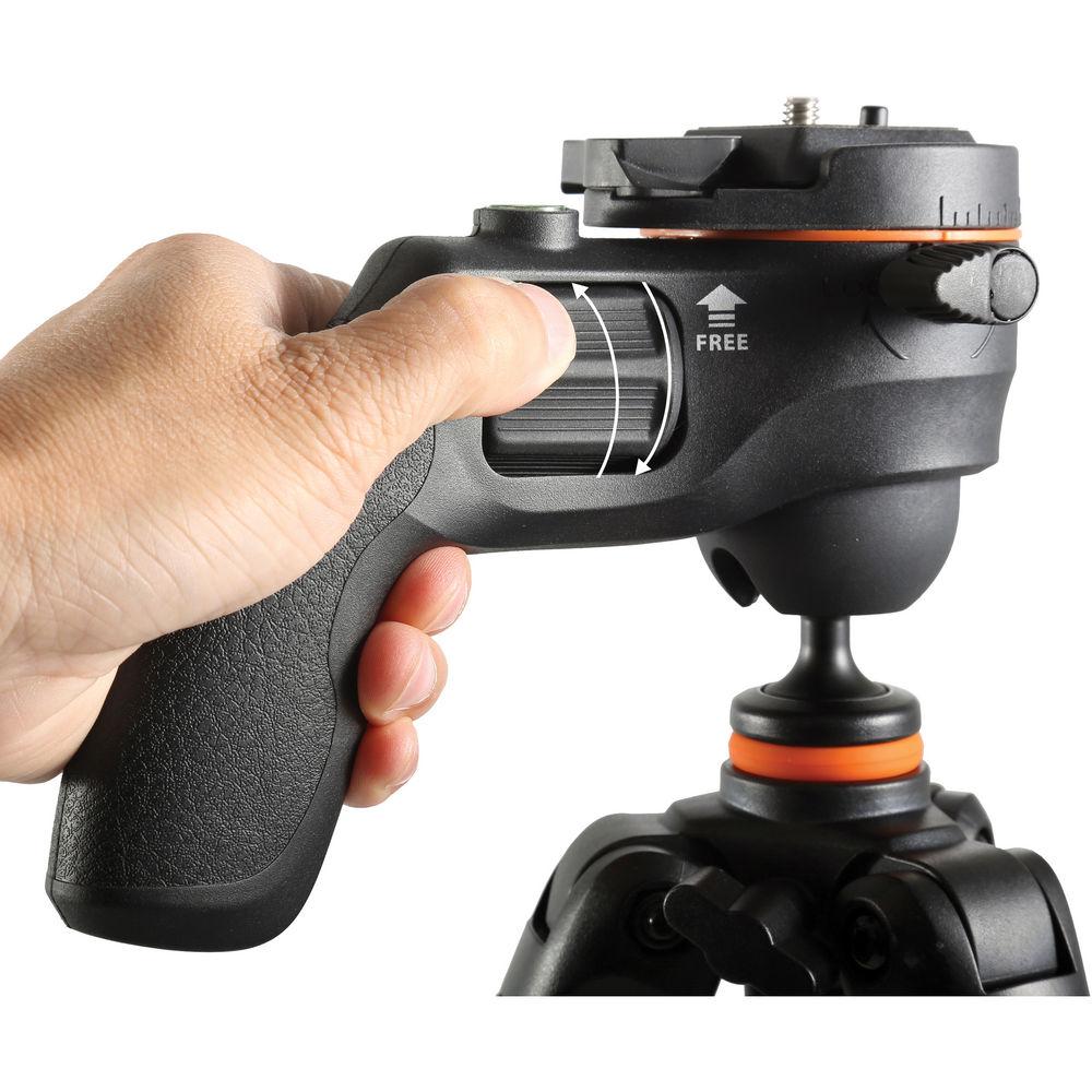 Vanguard Espod CX 233AGH Aluminum Tripod with Pistol-Grip Head
