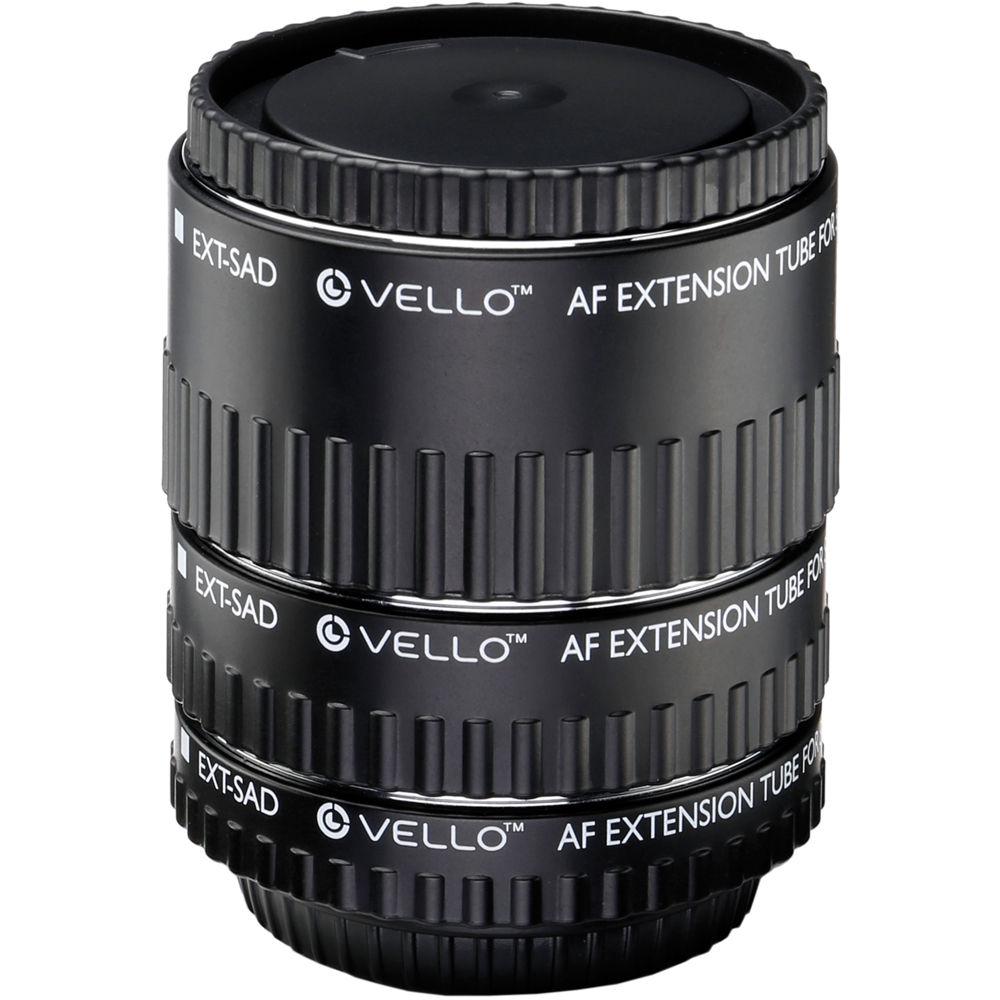 Vello Auto Extension Tube Set for Sony Alpha