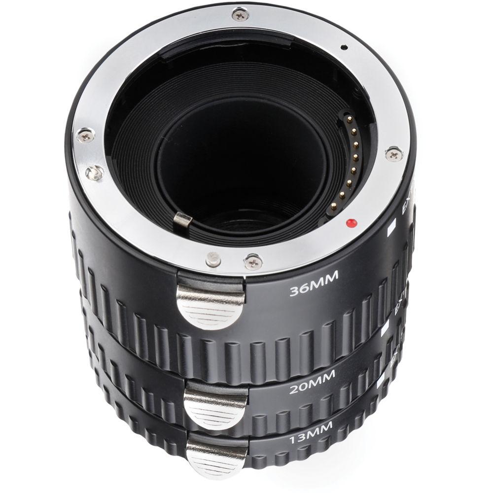 Vello Auto Extension Tube Set for Sony Alpha
