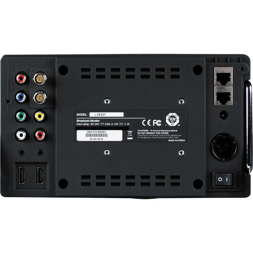 ViewZ VZ-070FM-3G 7" Portable 3G-SDI IPS LED Backlight Panel Monitor