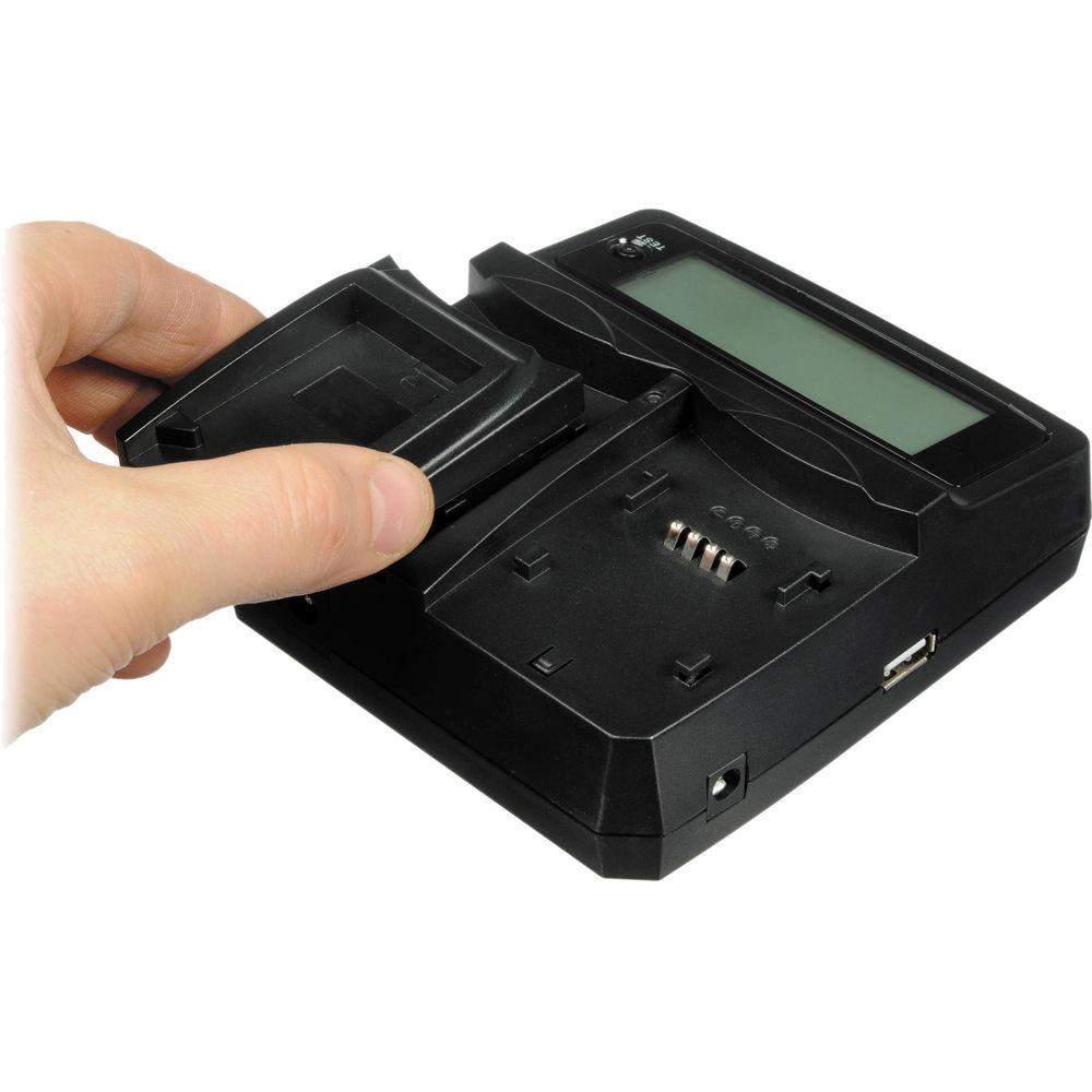 Watson Duo LCD Charger with Two EN-EL15 Battery Plates, Watson, Duo, LCD, Charger, with, Two, EN-EL15, Battery, Plates