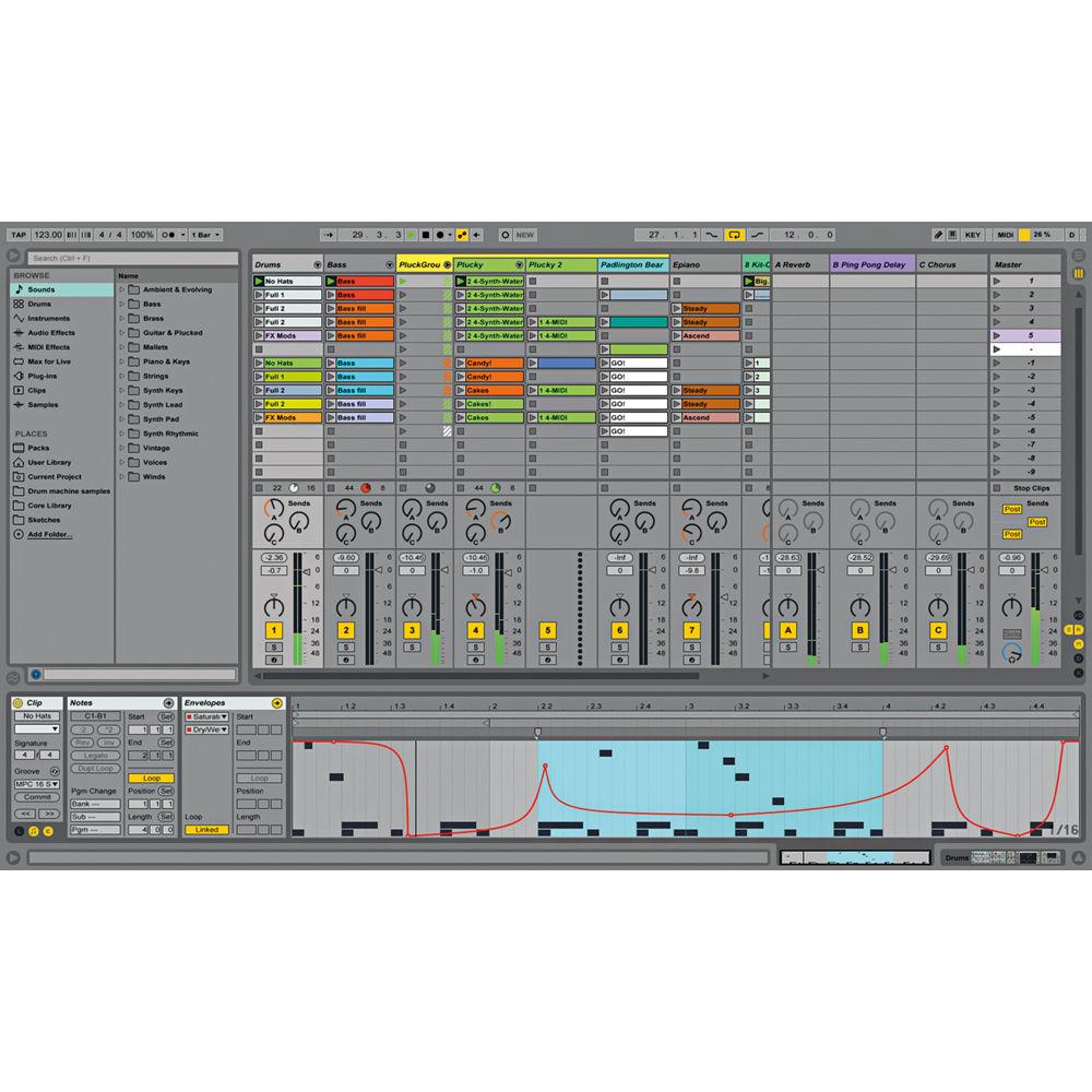 Ableton Live 9 Standard Upgrade - Music Production Software