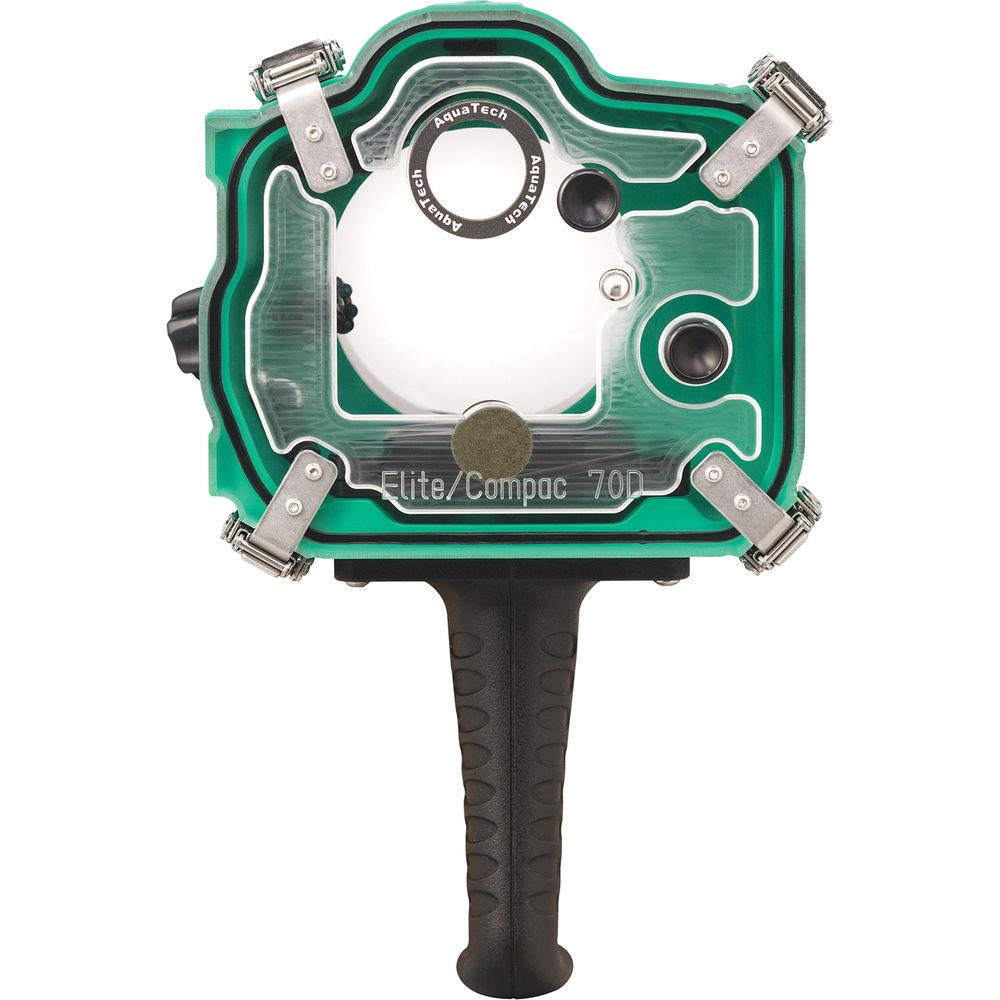 AquaTech Compac 70D Underwater Sport Housing for Canon 70D or 80D DSLR