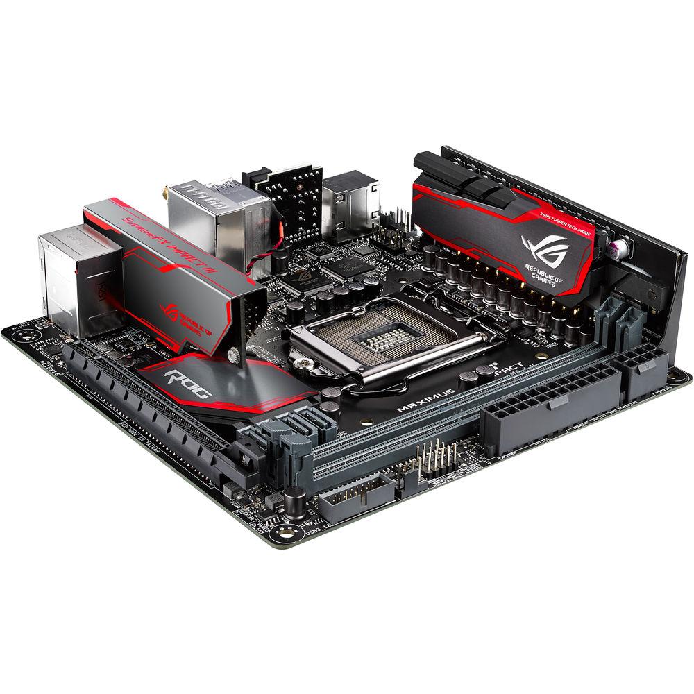 ASUS Republic of Gamers Maximus VIII Impact Mini-ITX Motherboard