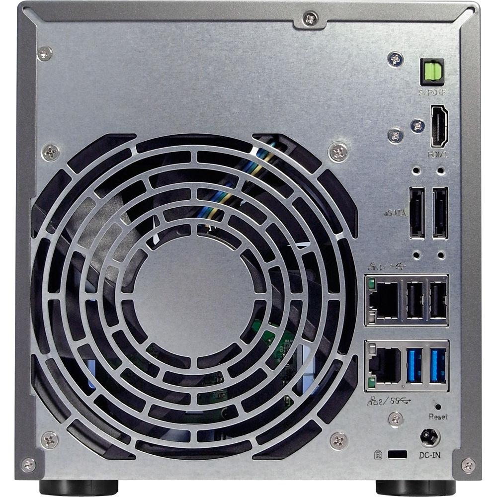 Asustor 4-Bay NAS Server with Intel Celeron Braswell Dual-Core Processor & 2GB Dual-Channel Memory