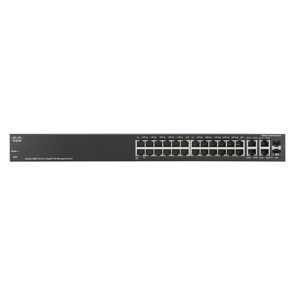 Cisco 300 Series SG300-28MP 28-Port PoE Gigabit Ethernet Switch