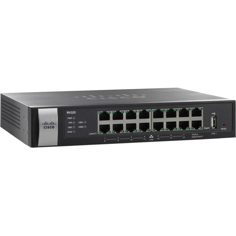 Cisco RV325 Dual Gigabit WAN WF VPN Router