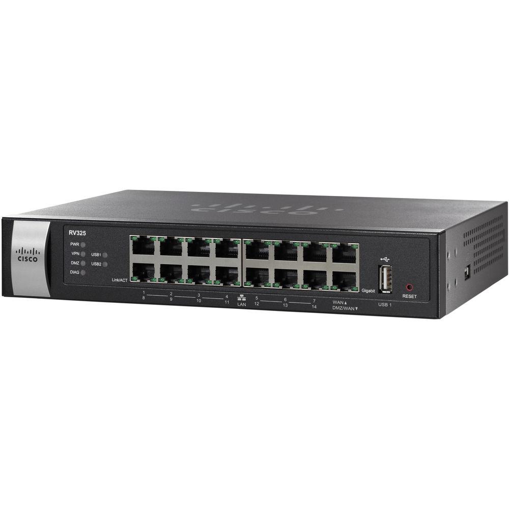 Cisco RV325 Dual Gigabit WAN WF VPN Router