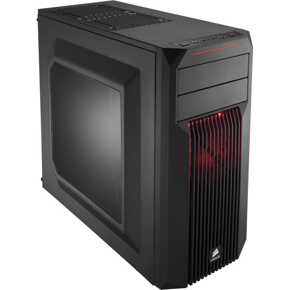 Corsair Carbide Series SPEC-02 Red LED Mid-Tower Gaming Case