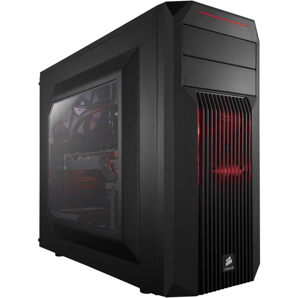 Corsair Carbide Series SPEC-02 Red LED Mid-Tower Gaming Case