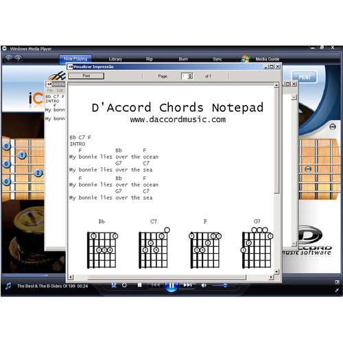 D'Accord Music Software iChords 2.0, D'Accord, Music, Software, iChords, 2.0