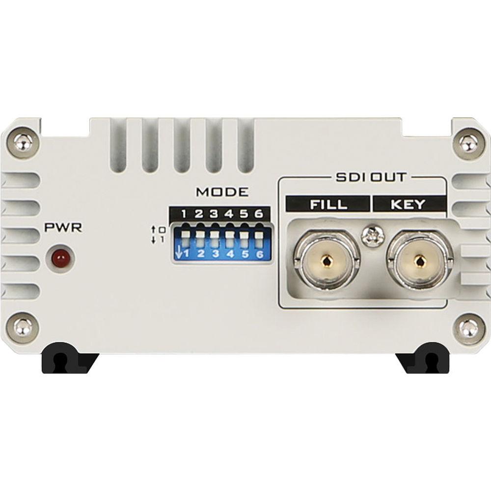 Datavideo TC-200 Character Generator with HP Elitebook Laptop