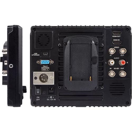 FeelWorld 7" IPS 1280 x 800 Camera-Top Monitor with Waveform and Scope Functions, and HDMI-to-SDI Output