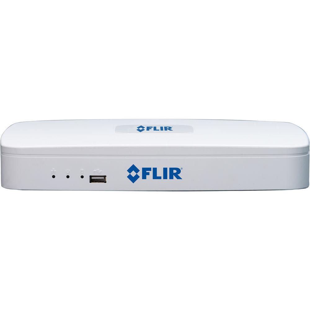 FLIR DNR100 Series 4-Channel NVR with 2TB HDD and 4 2.1MP IR Dome Cameras