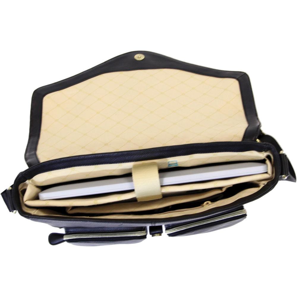 Jill-E Designs Veronica 15" Leather Laptop Bag