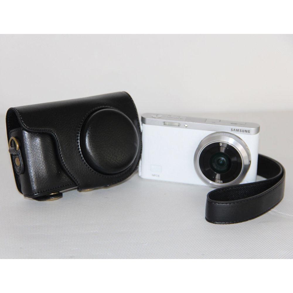 MegaGear MG393 Ever Ready Protective Camera Case and Bag for Samsung NX Mini with 9mm Lens Kit