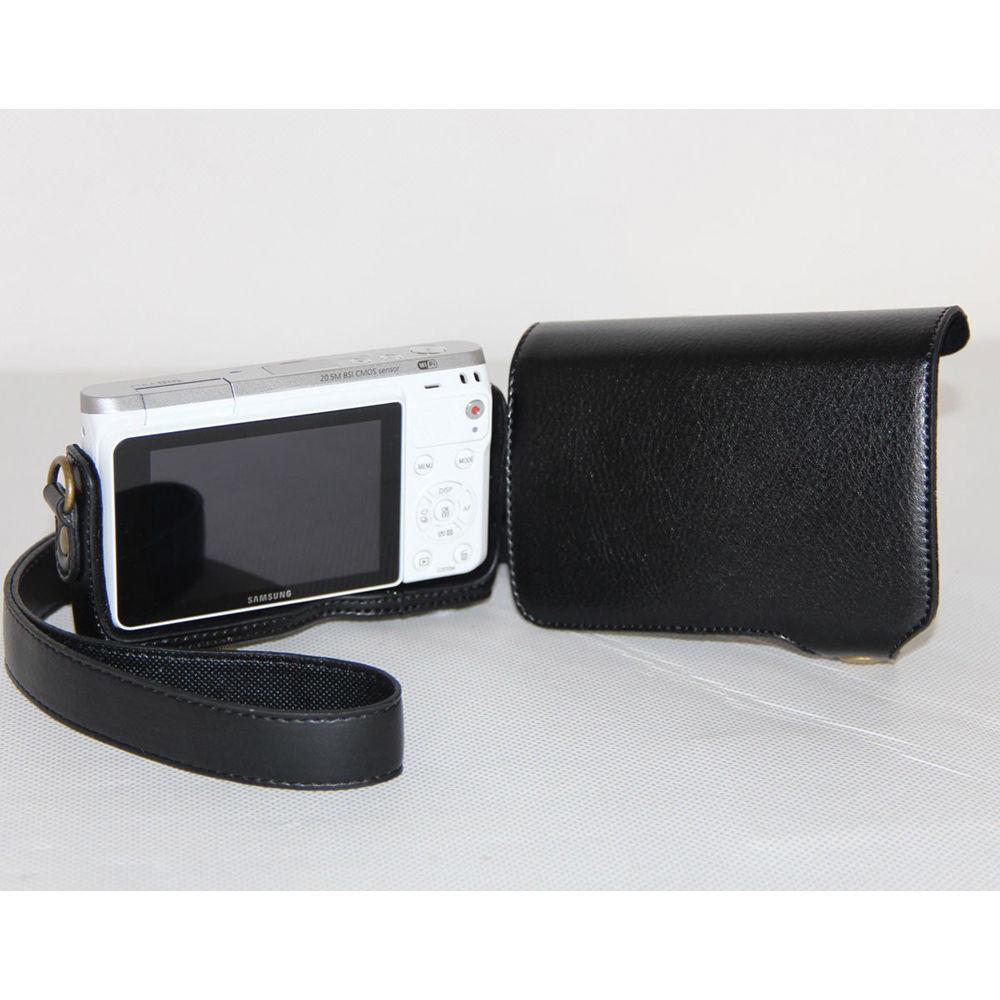 MegaGear MG393 Ever Ready Protective Camera Case and Bag for Samsung NX Mini with 9mm Lens Kit