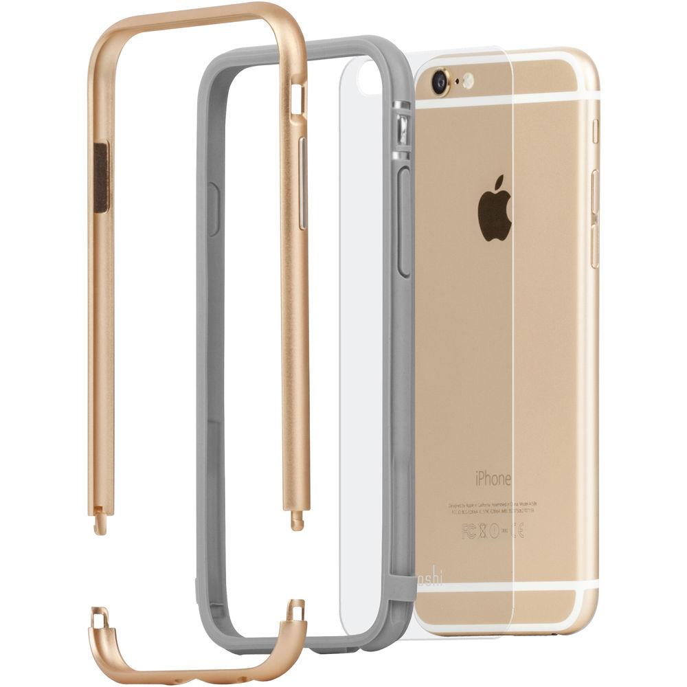 Moshi iGlaze Luxe Metal Bumper Case for iPhone 6 6s