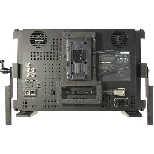 Nebtek Bracket for Sony PVM-1741 OLED Picture Monitor with V-Mount Adapter, Nebtek, Bracket, Sony, PVM-1741, OLED, Picture, Monitor, with, V-Mount, Adapter