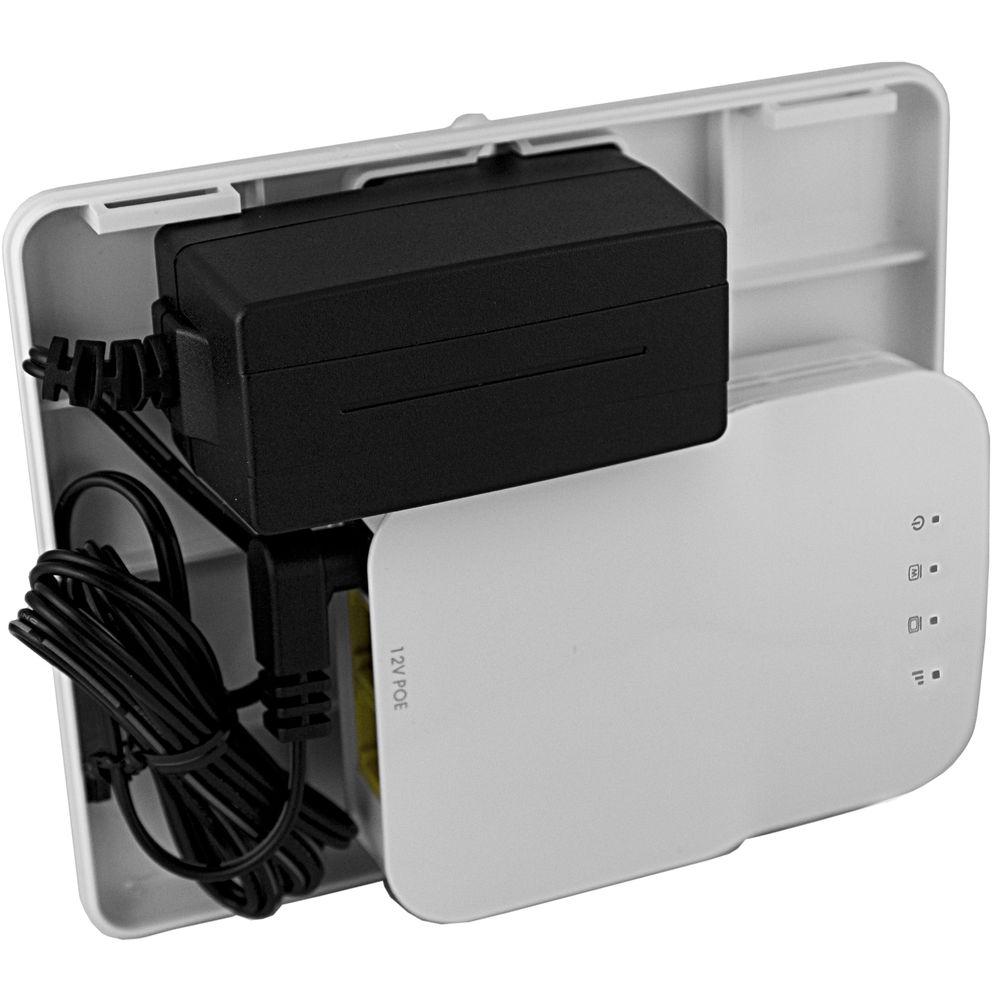 Open-Mesh OM Indoor Wallplug Enclosure with Power Supply