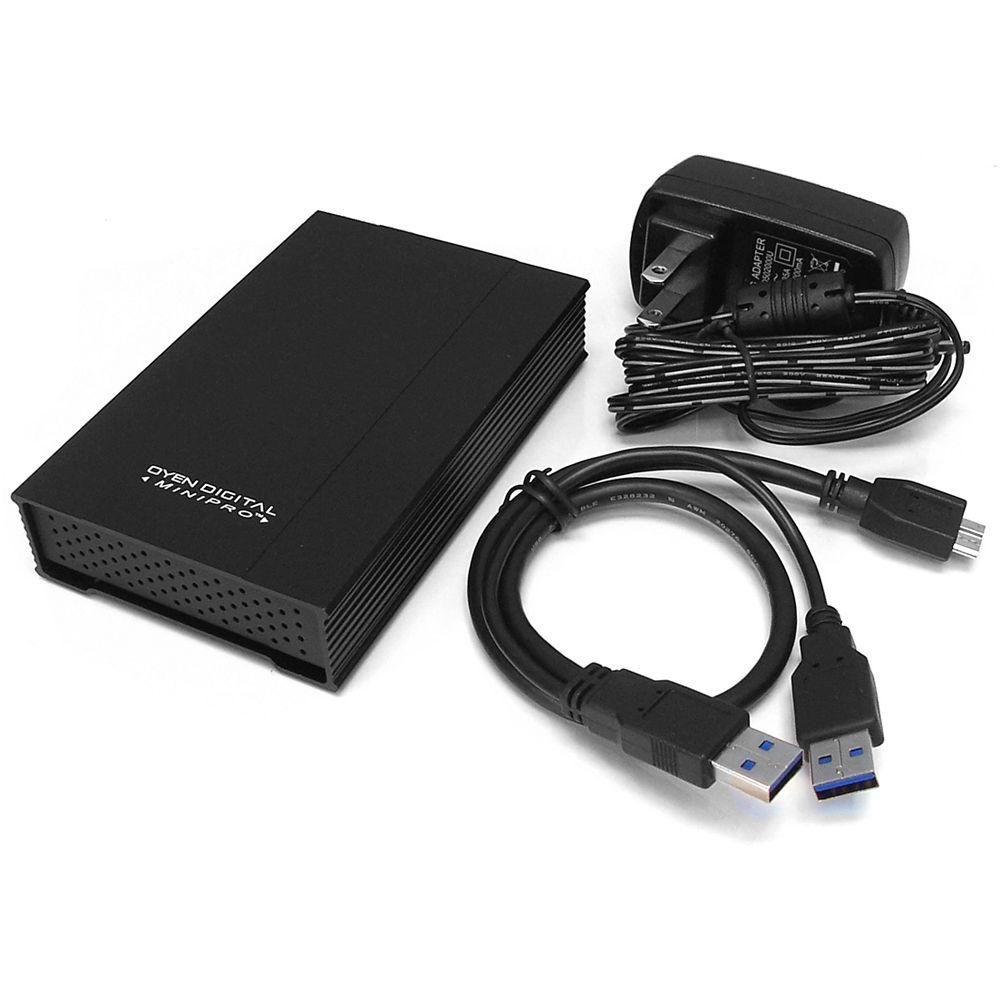 Oyen Digital 2TB MiniPro 5400 rpm USB 3.0 External Hard Drive for Nintendo Wii U Console