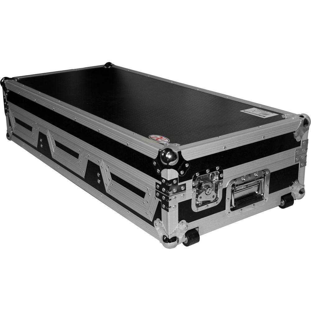 ProX DJ Coffin for 4-Channel DJ Mixer and 2x CD Players with Wheels
