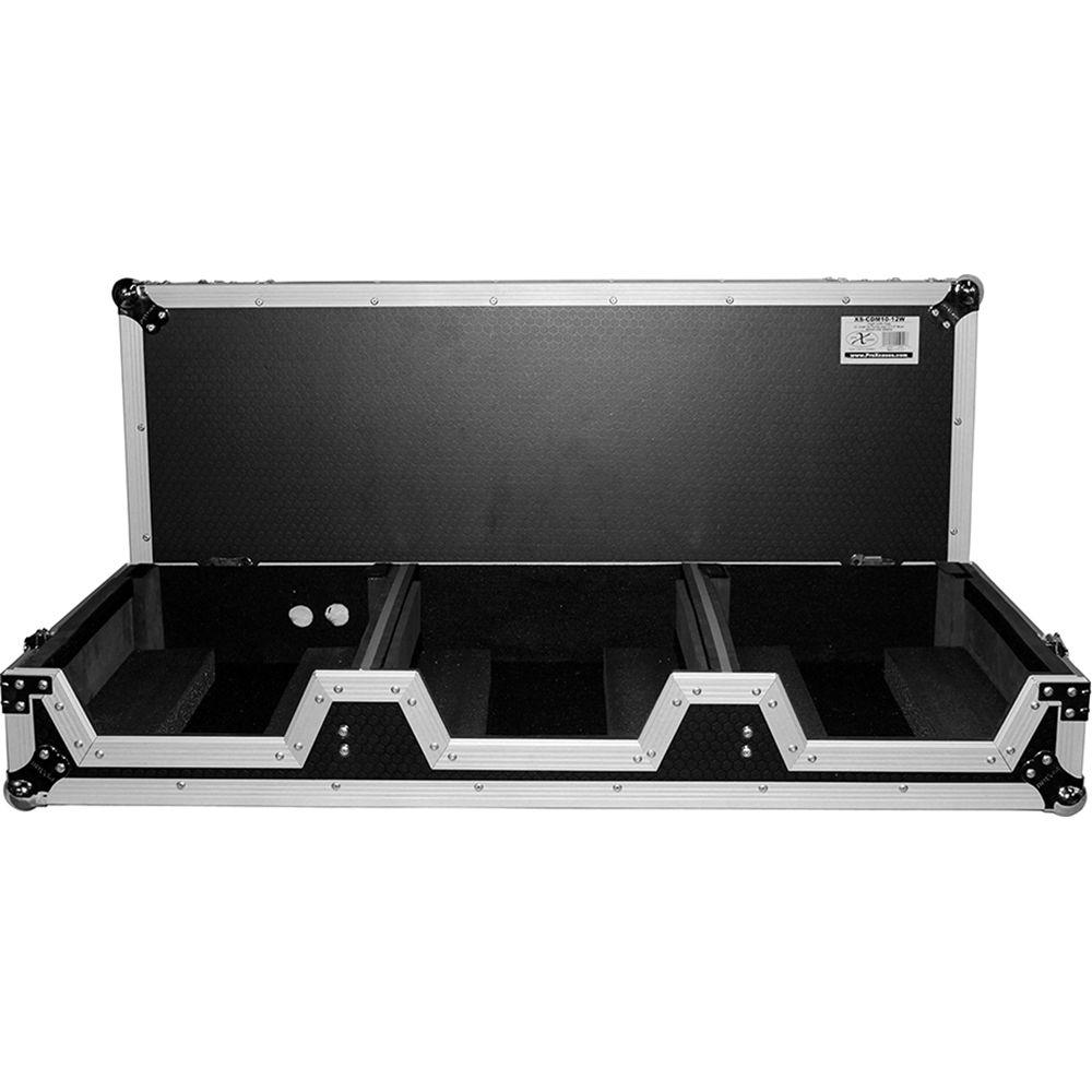 ProX DJ Coffin for 4-Channel DJ Mixer and 2x CD Players with Wheels