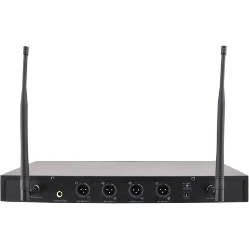 Pyle Pro PDWM4350U - 4-Channel Wireless System