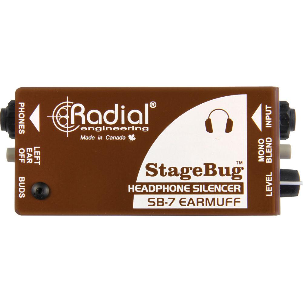 Radial Engineering StageBug SB-7 Earmuff Headphone Silencer, Radial, Engineering, StageBug, SB-7, Earmuff, Headphone, Silencer