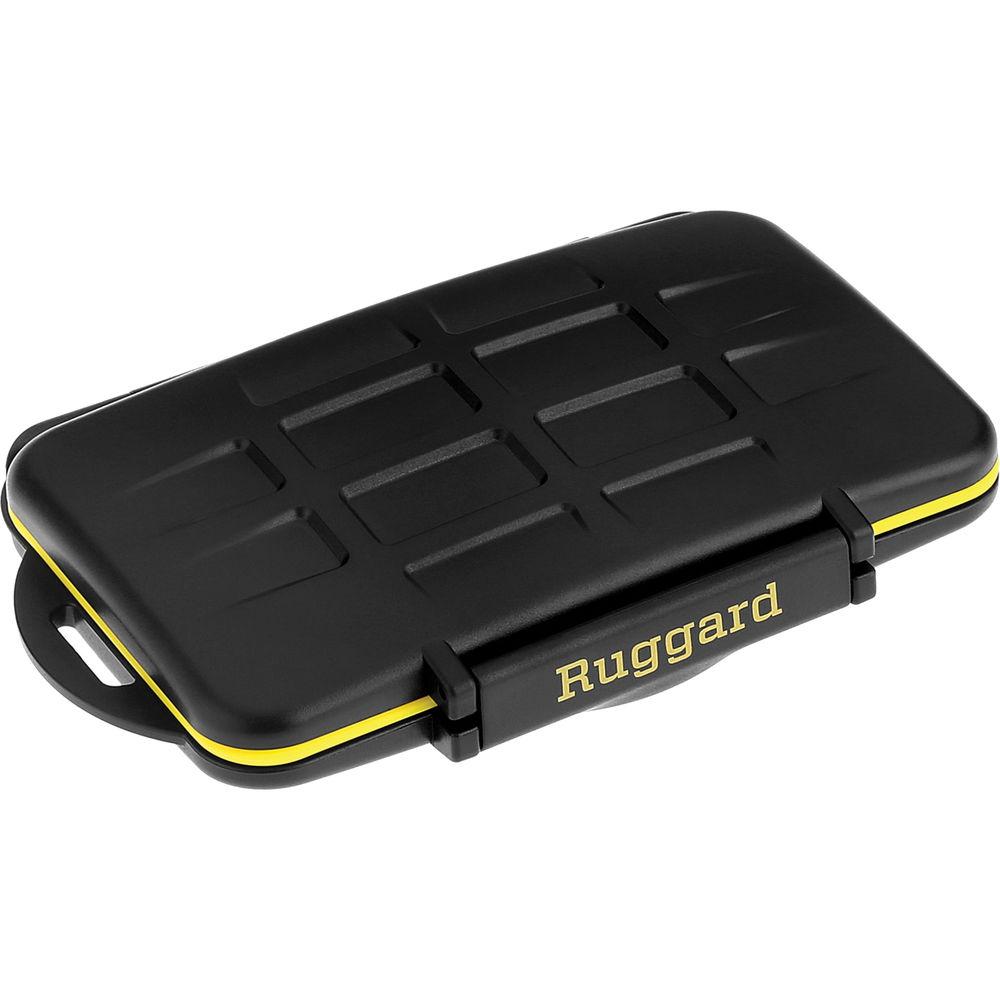 Ruggard Memory Card Case for 12 SD Cards and 12 microSD Cards