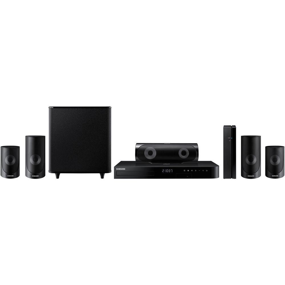 Samsung HT-J5500W 5.1-Channel Smart Blu-ray Home Theater System, Samsung, HT-J5500W, 5.1-Channel, Smart, Blu-ray, Home, Theater, System