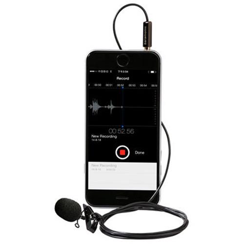 Saramonic SR-LMX1 Lavalier Microphone for Mobile Devices, Saramonic, SR-LMX1, Lavalier, Microphone, Mobile, Devices