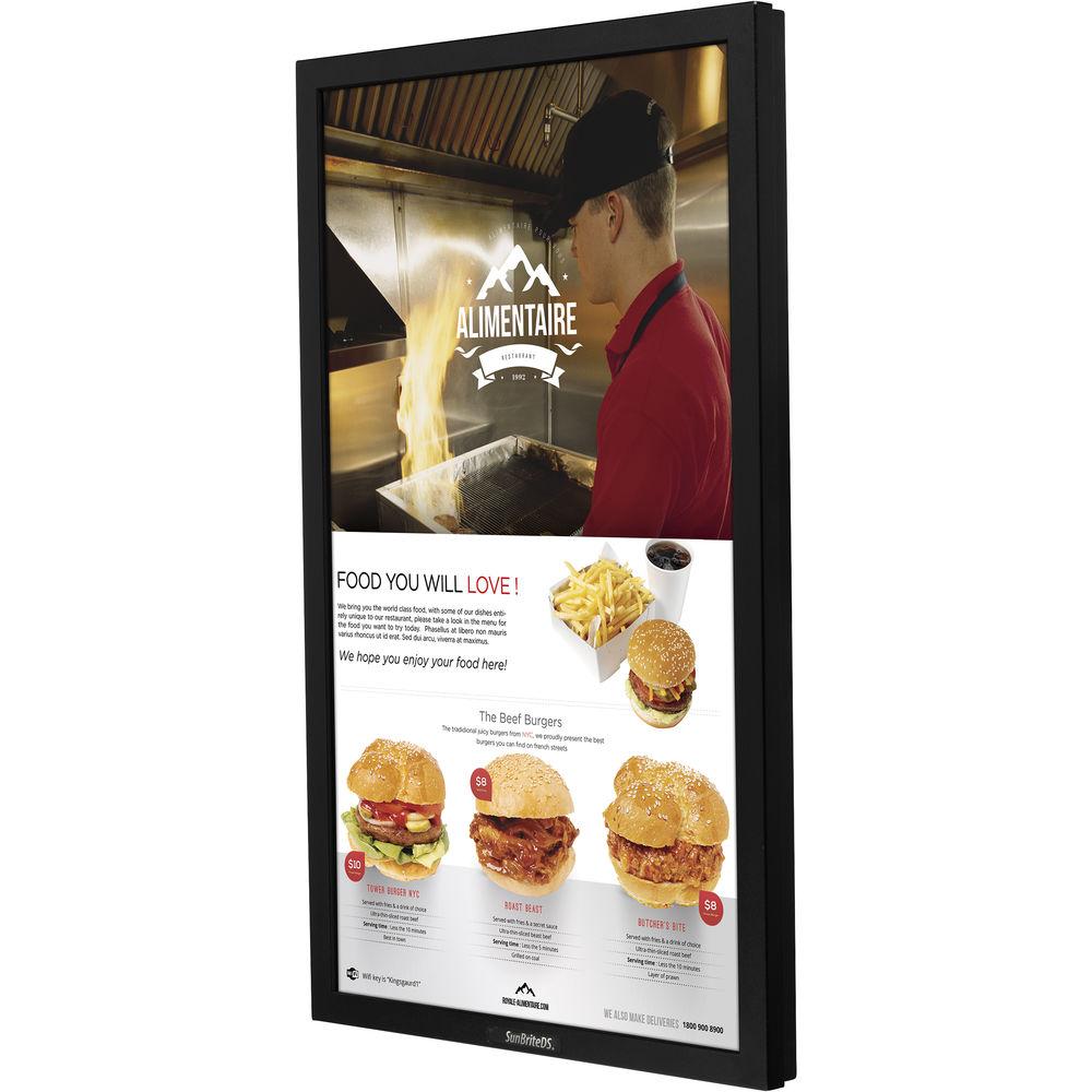 SunBriteTV Pro Series DS-4217TSP 42" True-Outdoor All-Weather Touchscreen Portrait Digital Signage