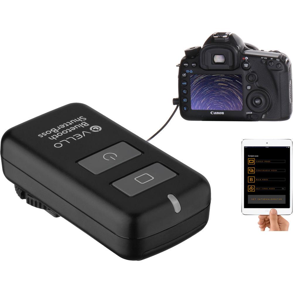 Vello Bluetooth ShutterBoss Advanced Intervalometer for Canon Cameras, Vello, Bluetooth, ShutterBoss, Advanced, Intervalometer, Canon, Cameras