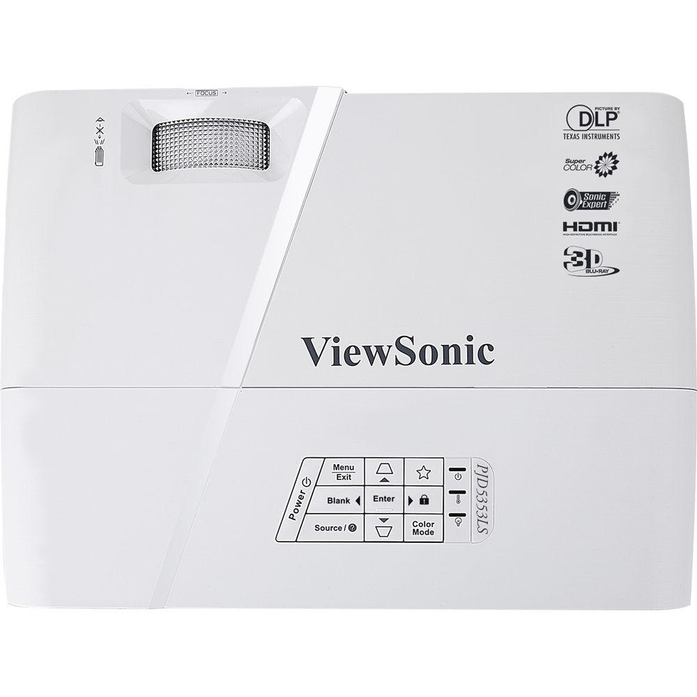 ViewSonic PJD5353LS 3200-Lumen XGA Short Throw DLP Projector