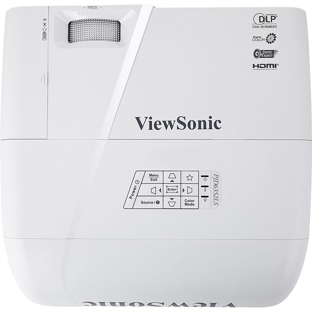 ViewSonic PJD6352LS 3200L LightStream XGA Networkable Short-Throw Projector