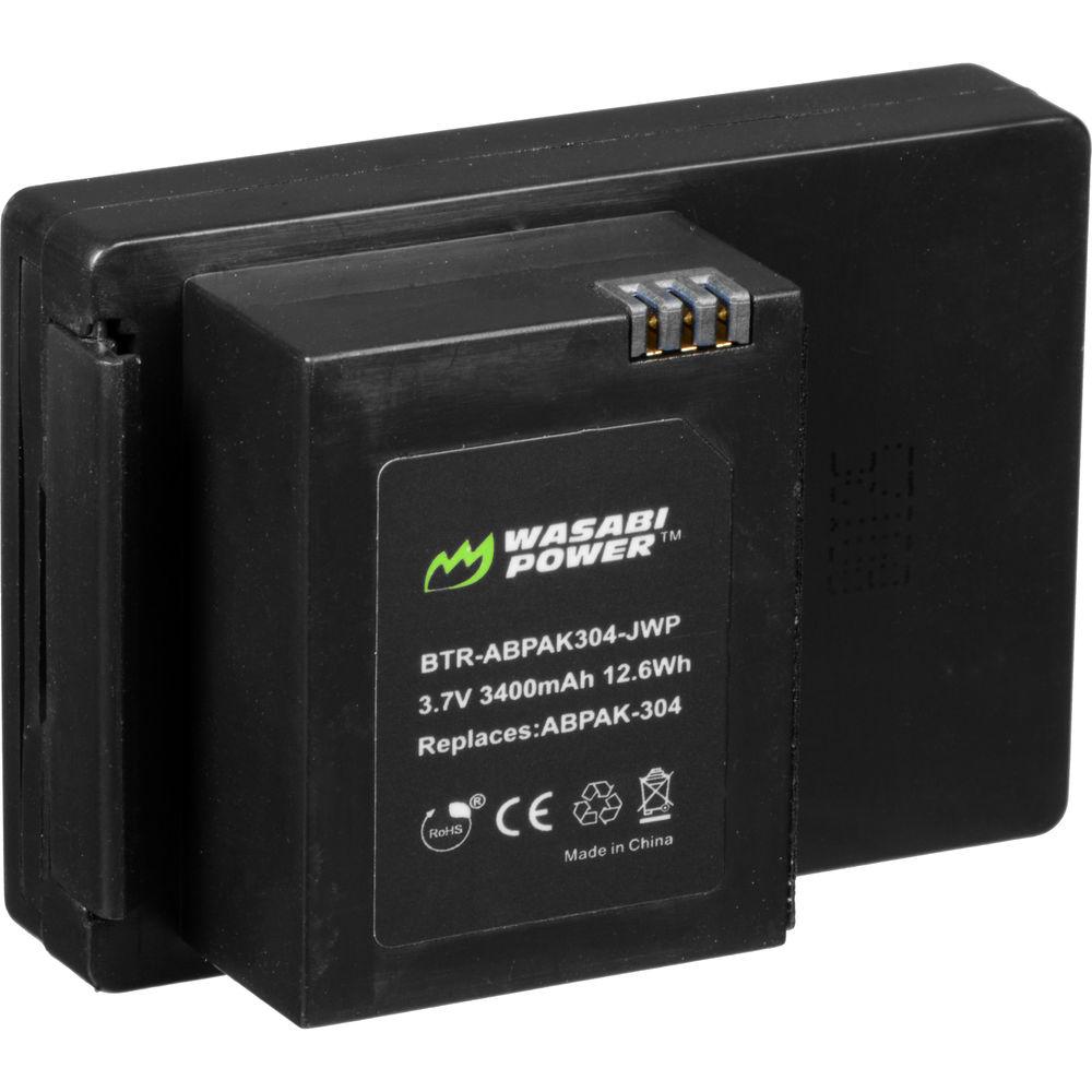 Wasabi Power Extended Battery for GoPro HERO3 3 with Dual Charger and Backdoors