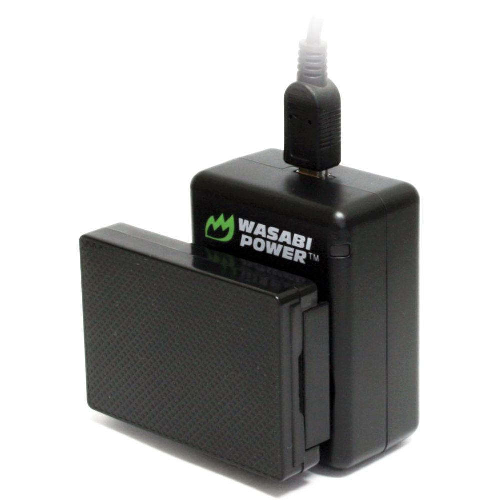 Wasabi Power Extended Battery for GoPro HERO3 3 with Dual Charger and Backdoors