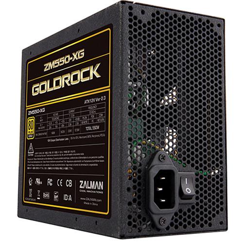 ZALMAN USA ZM550 550W Gold Rock Modular Power Supply