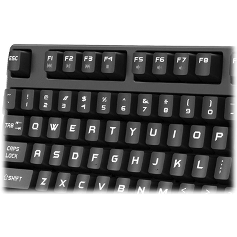 Adesso EasyTouch 635 Full Size USB Mechanical Gaming Keyboard, Adesso, EasyTouch, 635, Full, Size, USB, Mechanical, Gaming, Keyboard