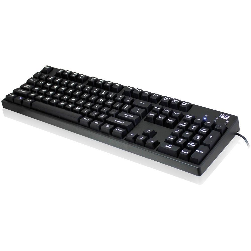 Adesso EasyTouch 635 Full Size USB Mechanical Gaming Keyboard