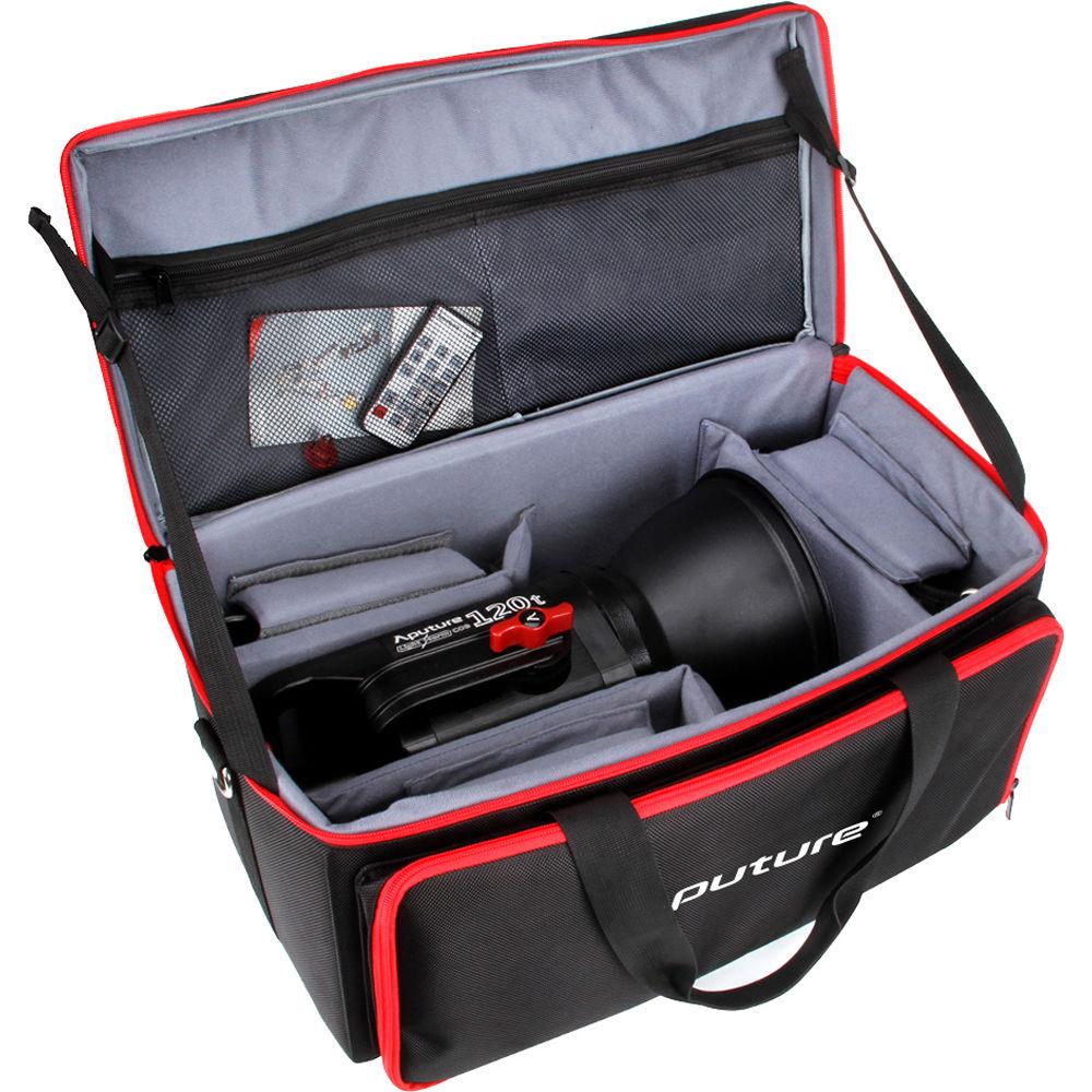 Aputure Light Storm LS C120t Tungsten LED Light Kit with Gold Mount Battery Plate