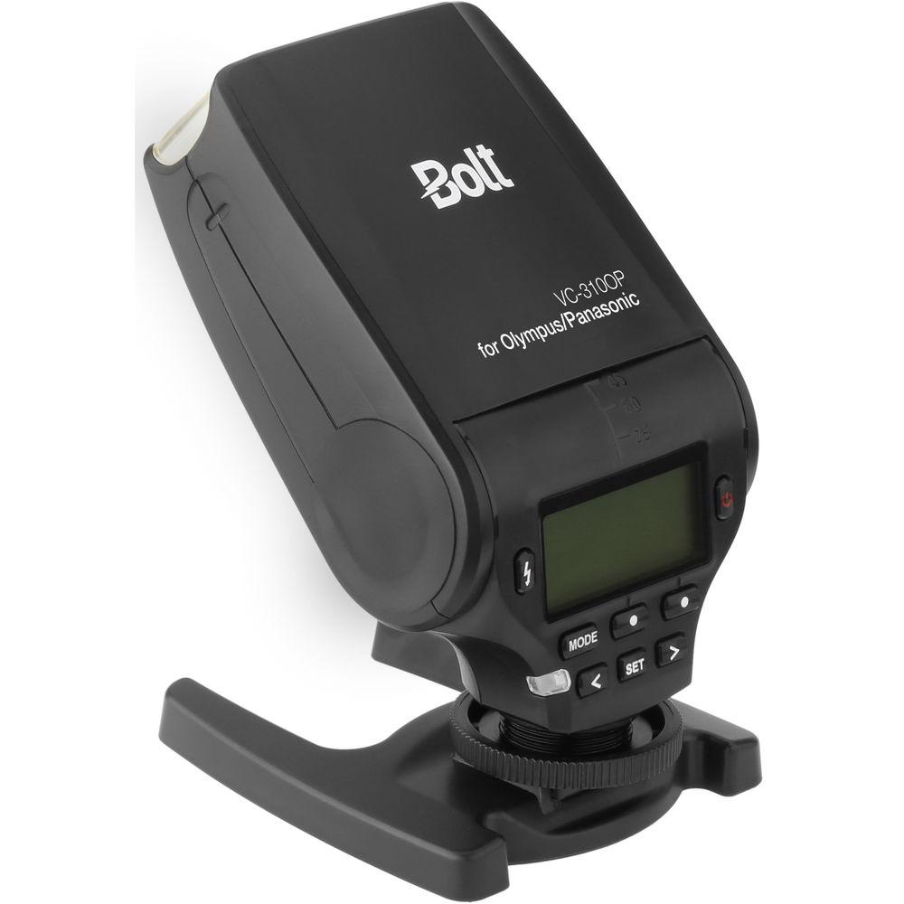 Bolt VC-310OP Compact On-Camera TTL Flash for Olympus Panasonic Cameras