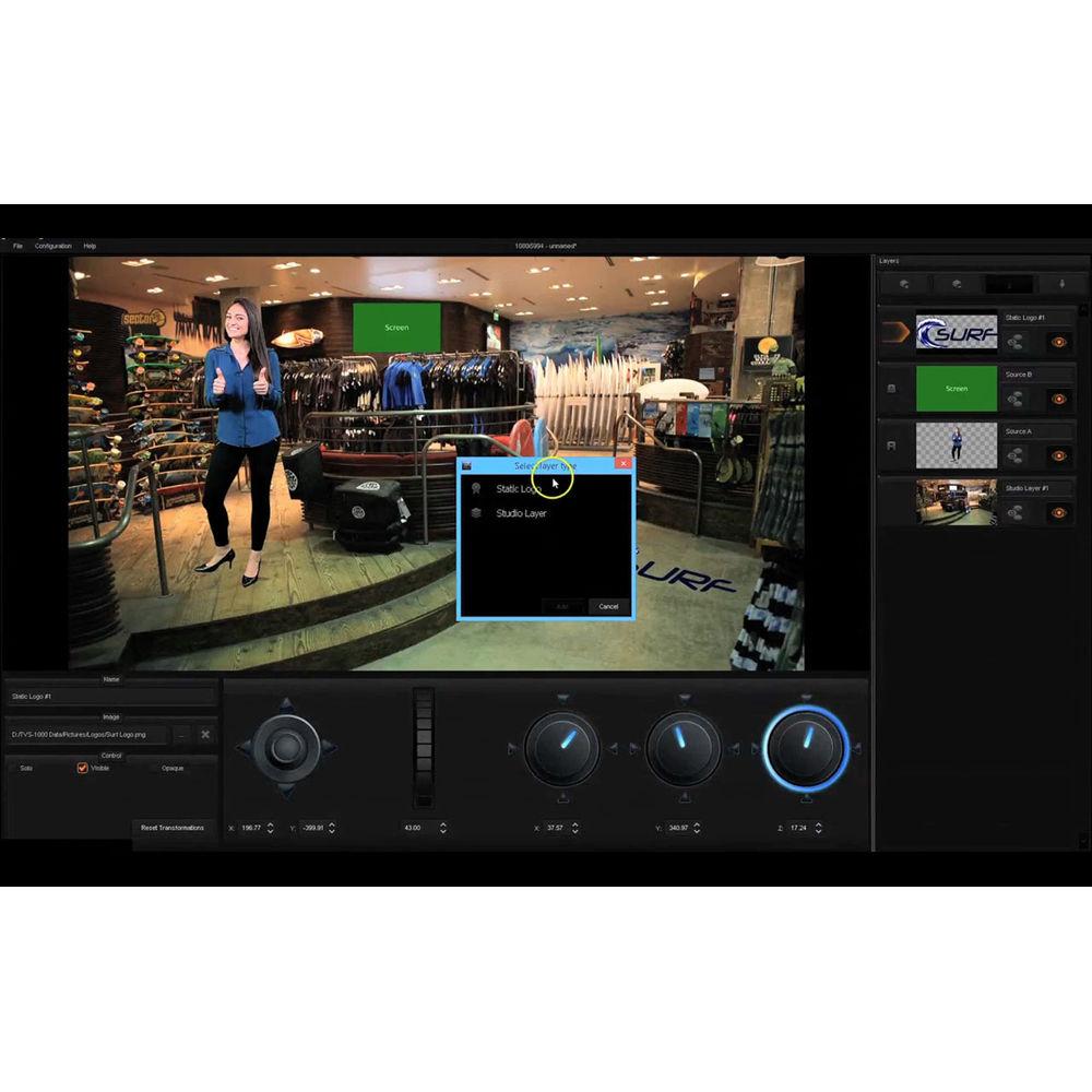 Datavideo TVS-1200 Trackless Virtual Studio System