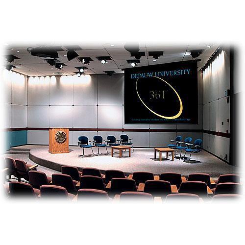 Draper 112229QU Envoy 50 x 80" Ceiling-Recessed Motorized Screen with LVC-IV Low Voltage Controller and Quiet Motor
