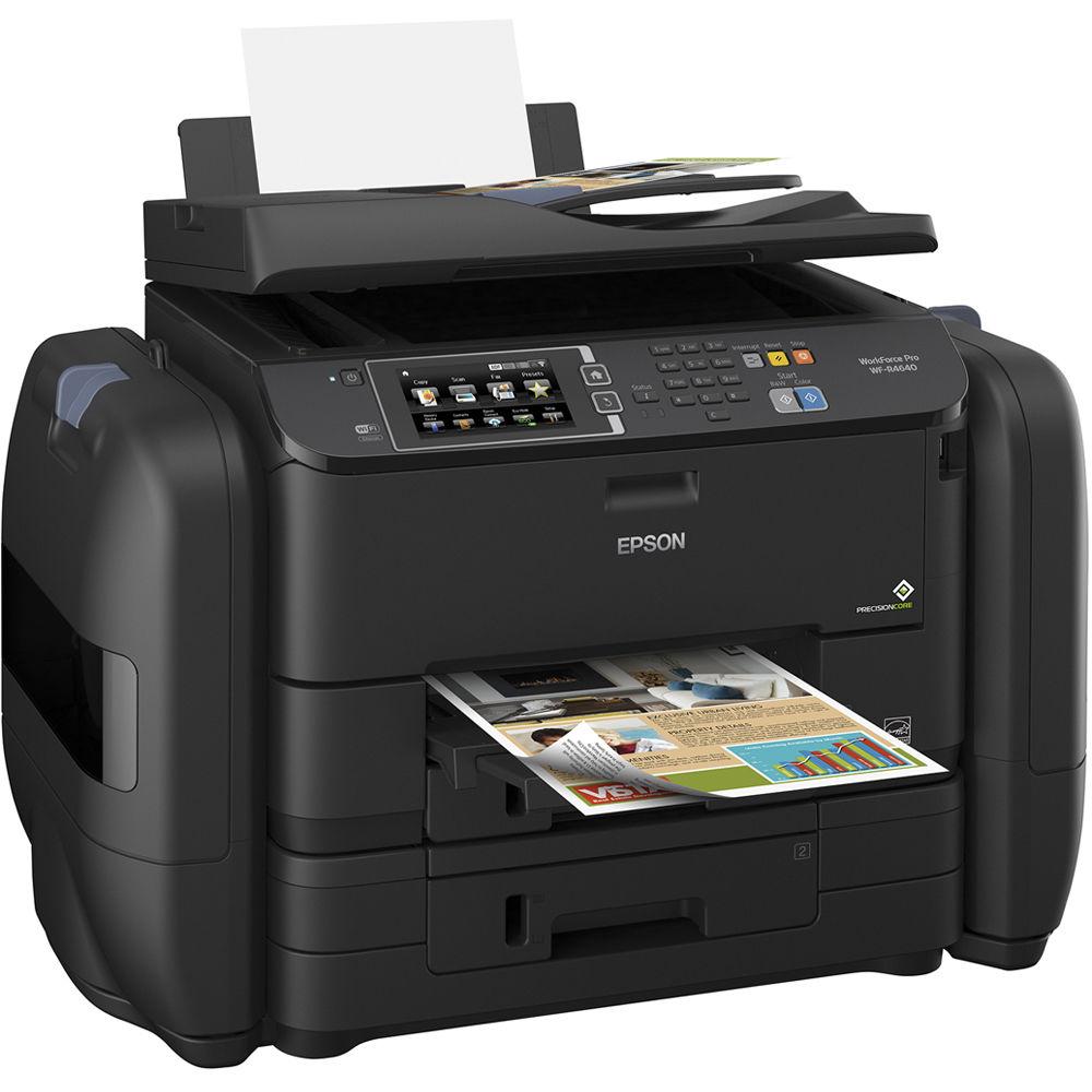 Epson WorkForce Pro WF-R4640 EcoTank All-in-One Inkjet Printer, Epson, WorkForce, Pro, WF-R4640, EcoTank, All-in-One, Inkjet, Printer