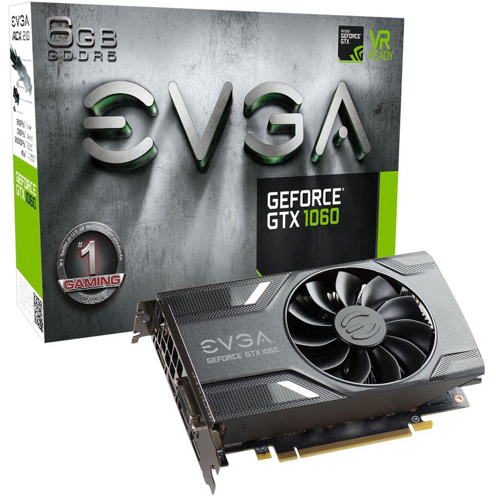 EVGA GeForce GTX 1060 GAMING Graphics Card